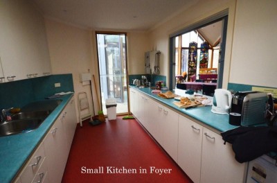 Small Kitchen in foyer